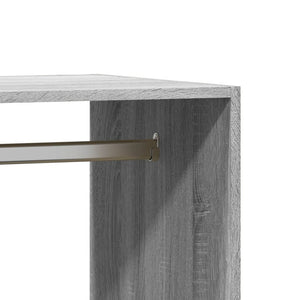 Ντουλάπα Γκρι Sonoma 77x48x102 εκ. από Επεξεργασμένο Ξύλο - Pakobazaar