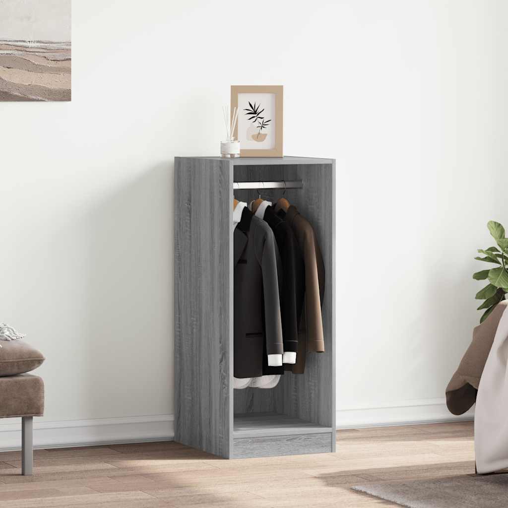 Ντουλάπα Γκρι Sonoma 48x41x102 εκ. από Επεξεργασμένο Ξύλο - Pakobazaar