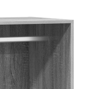 Ντουλάπα Γκρι Sonoma 48x41x102 εκ. από Επεξεργασμένο Ξύλο - Pakobazaar