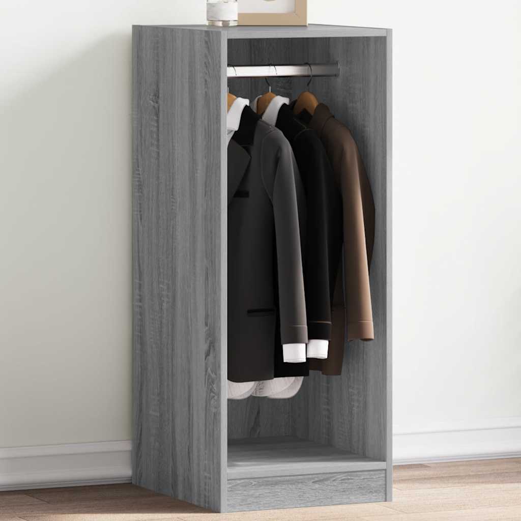 Ντουλάπα Γκρι Sonoma 48x41x102 εκ. από Επεξεργασμένο Ξύλο - Pakobazaar