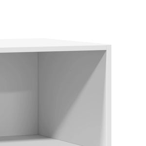 Ντουλάπα Λευκή 77 x 48 x 102 εκ. από Επεξεργασμένο Ξύλο - Pakobazaar