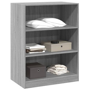 Ντουλάπα Γκρι Sonoma 77x48x102 εκ. από Επεξεργασμένο Ξύλο