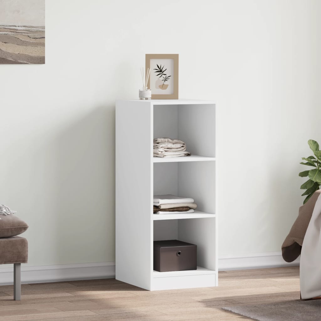 Ντουλάπα Λευκή 48 x 41 x 102 εκ. από Επεξεργασμένο Ξύλο