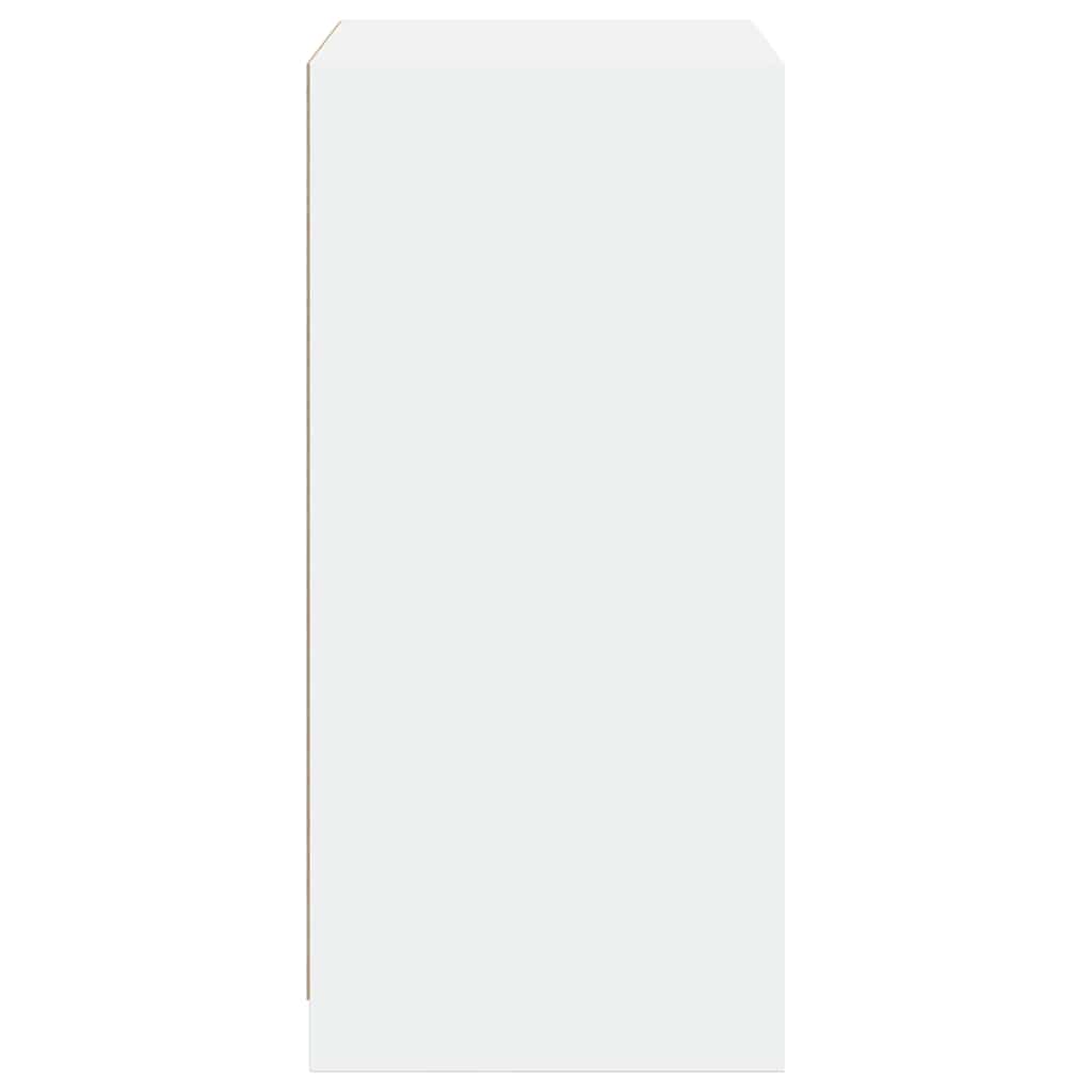 Ντουλάπα Λευκή 48 x 41 x 102 εκ. από Επεξεργασμένο Ξύλο
