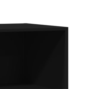 Ντουλάπα Μαύρη 48 x 41 x 102 εκ. από Επεξεργασμένο Ξύλο - Pakobazaar