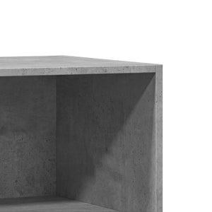 Ντουλάπα Γκρι Σκυροδέματος 48x41x102 εκ. από Επεξεργασμένο Ξύλο