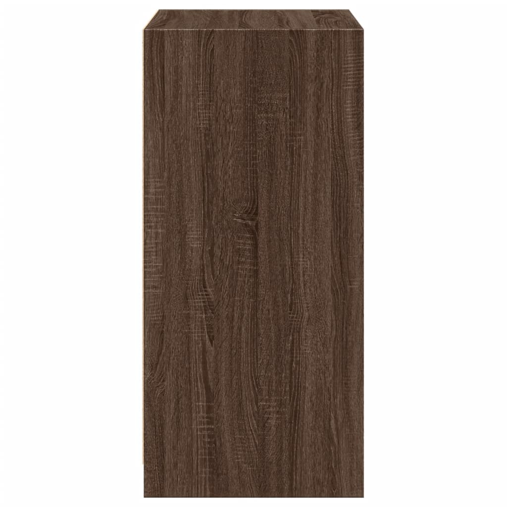 Ντουλάπα Καφέ Δρυς 48x41x102 εκ. από Επεξεργασμένο Ξύλο