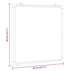 Πίνακας Μαρκαδόρου Μαγνητικός Λευκός 40x40x1,7 εκ. Αλουμινίου