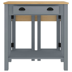 Σετ Επίπλων Μπαρ 5 Τεμαχίων από Μασίφ Ξύλο Πεύκου