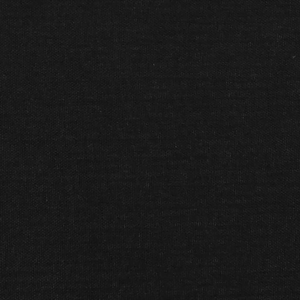 Στρώμα με Pocket Springs Μεσαίας Σκληρότητας Μαύρο 120x190x20 εκ. Υφασμάτινο - Pakobazaar