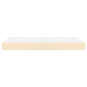 Στρώμα με Pocket Springs Μεσαίας Σκληρότητας Κρεμ 120x190x20 εκ. Υφασμάτινο - Pakobazaar