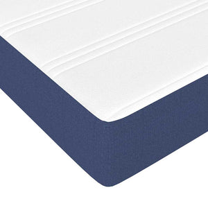 Στρώμα με Pocket Springs Μεσαίας Σκληρότητας Μπλε 120x190x20 εκ. Υφασμάτινο - Pakobazaar