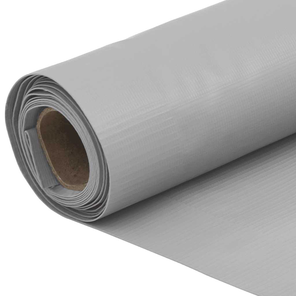 Περίφραξη Μπαλκονιού Προστατευτική Γκρι 500x75 εκ. από PVC