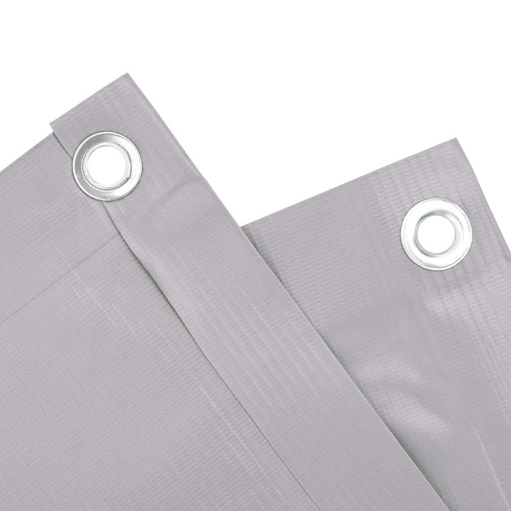 Περίφραξη Μπαλκονιού Προστατευτική Γκρι 700x75 εκ. από PVC