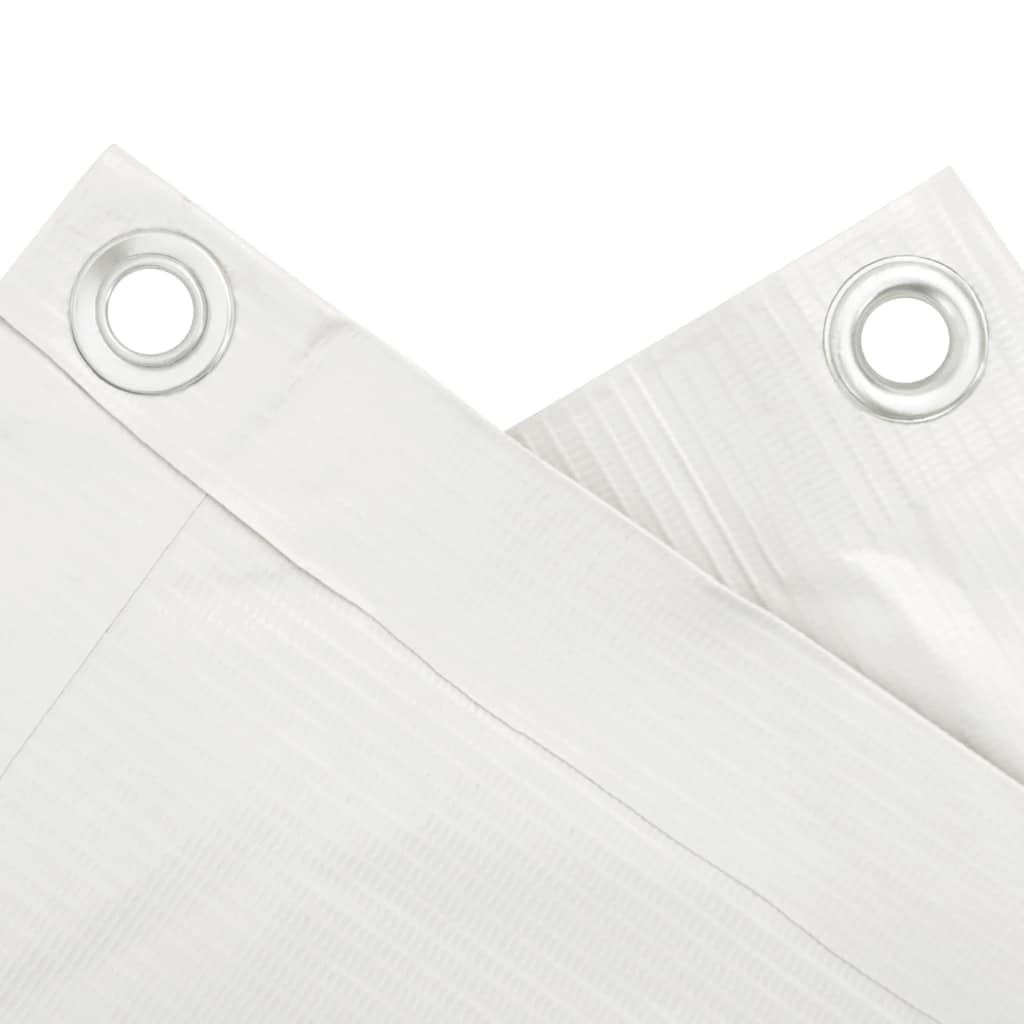 Περίφραξη Μπαλκονιού Προστατευτική Λευκή 400x75 εκ. από PVC