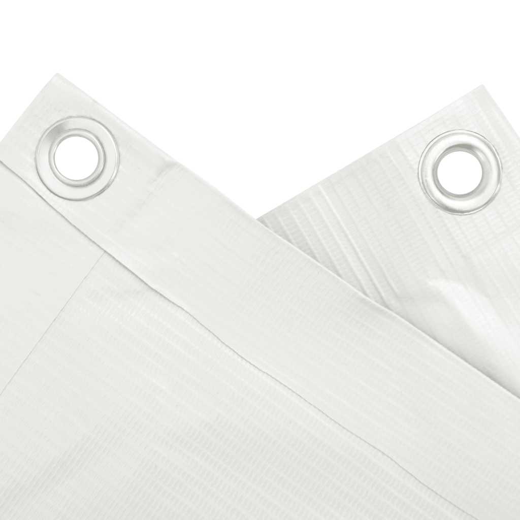 Περίφραξη Μπαλκονιού Προστατευτική Λευκή 500x75 εκ. από PVC