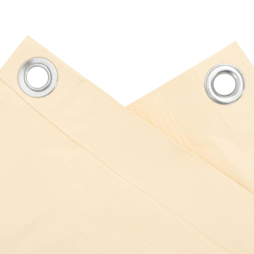 Περίφραξη Μπαλκονιού Προστατευτική Κρεμ 1000x120 εκ. από PVC