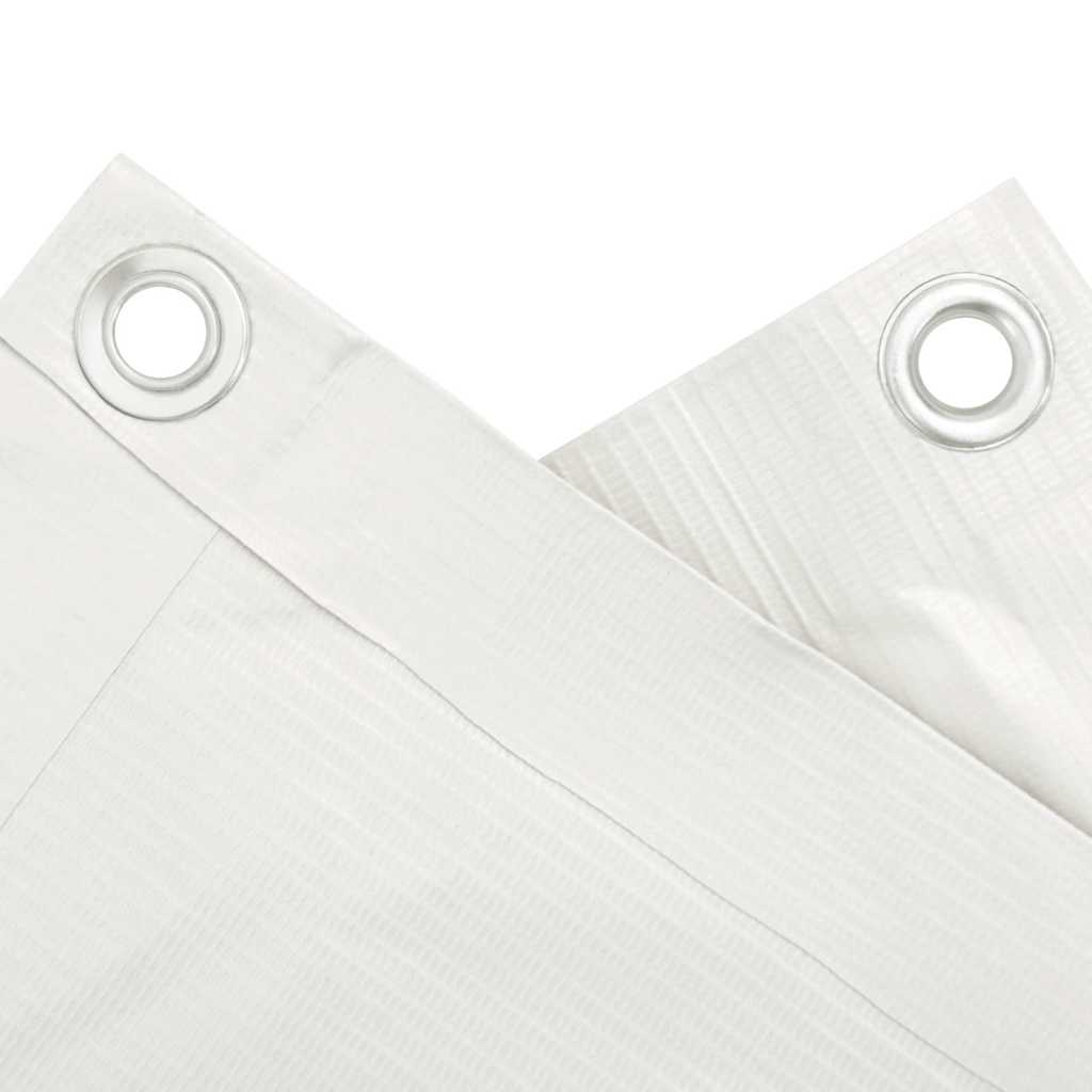 Περίφραξη Μπαλκονιού Προστατευτική Λευκή 800x120 εκ. από PVC