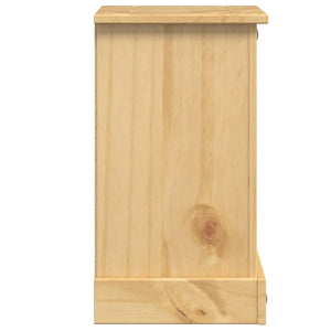 Κομοδίνο Corona 35x32,5x58 εκ. από Μασίφ Ξύλο Πεύκου - Pakobazaar