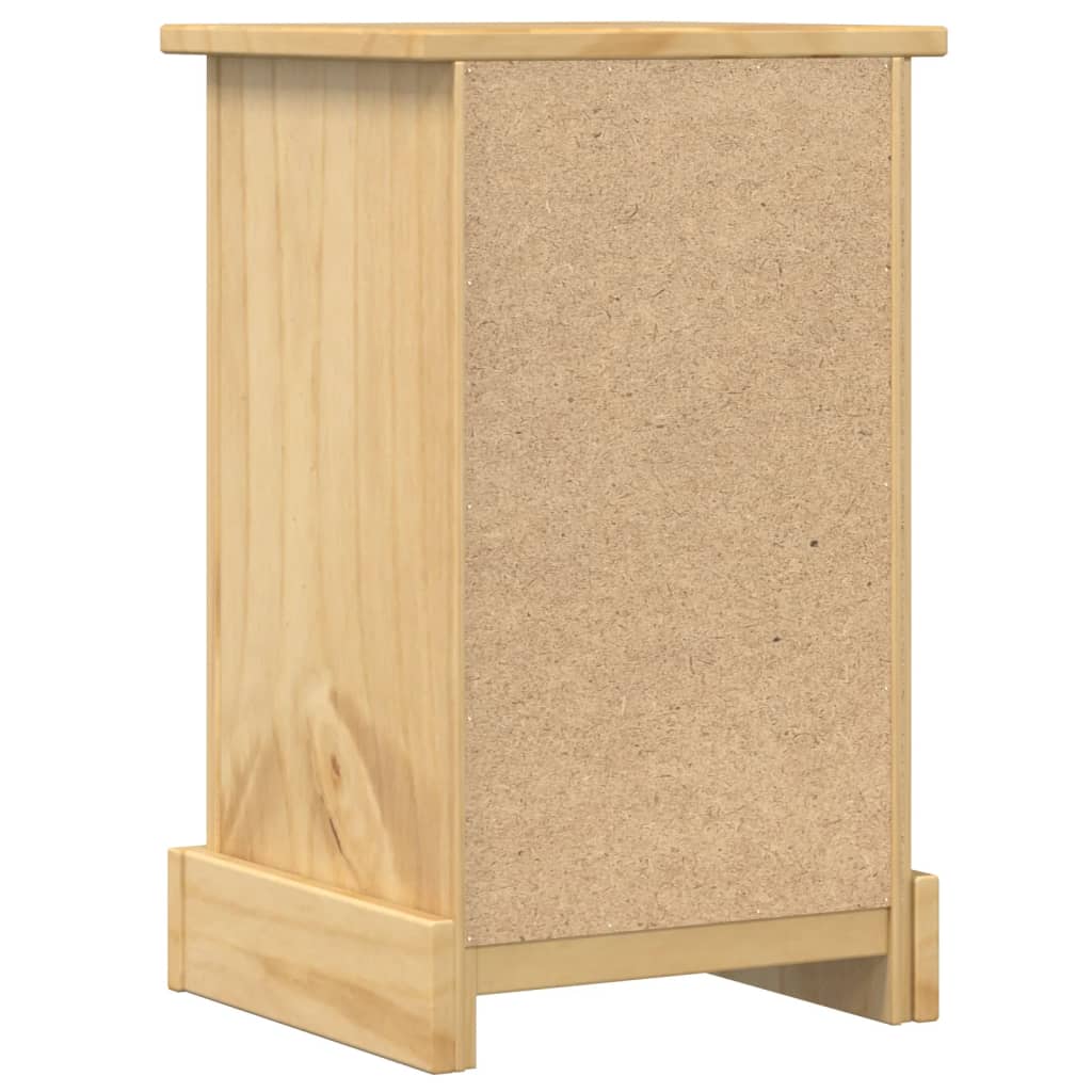 Κομοδίνο Corona 35x32,5x58 εκ. από Μασίφ Ξύλο Πεύκου - Pakobazaar
