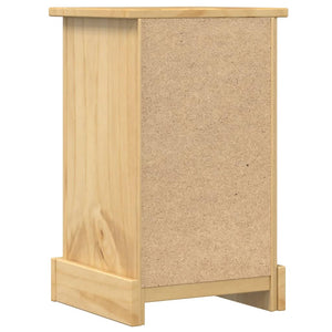 Κομοδίνο Corona 35x32,5x58 εκ. από Μασίφ Ξύλο Πεύκου - Pakobazaar