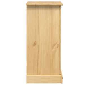 Κομοδίνο Corona 53x39x84 εκ. από Μασίφ Ξύλο Πεύκου - Pakobazaar