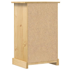 Κομοδίνο Corona 53x39x84 εκ. από Μασίφ Ξύλο Πεύκου - Pakobazaar