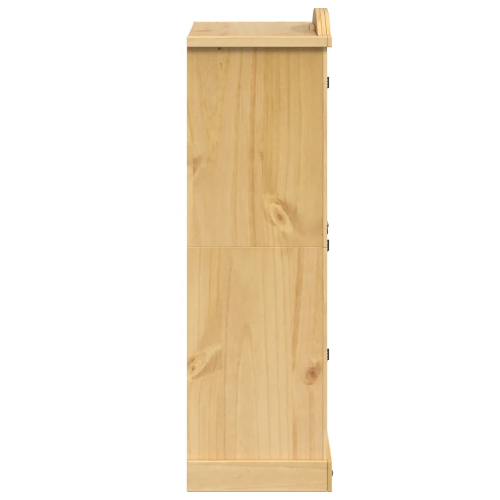 Ντουλάπα "Corona" 101x52x170 εκ. από Μασίφ Ξύλο Πεύκου - Pakobazaar