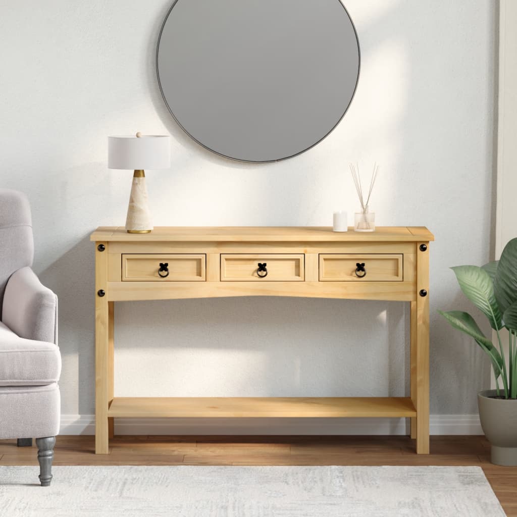 Τραπέζι Κονσόλας "Corona" 114x34,5x73 εκ. από Μασίφ Ξύλο Πεύκου