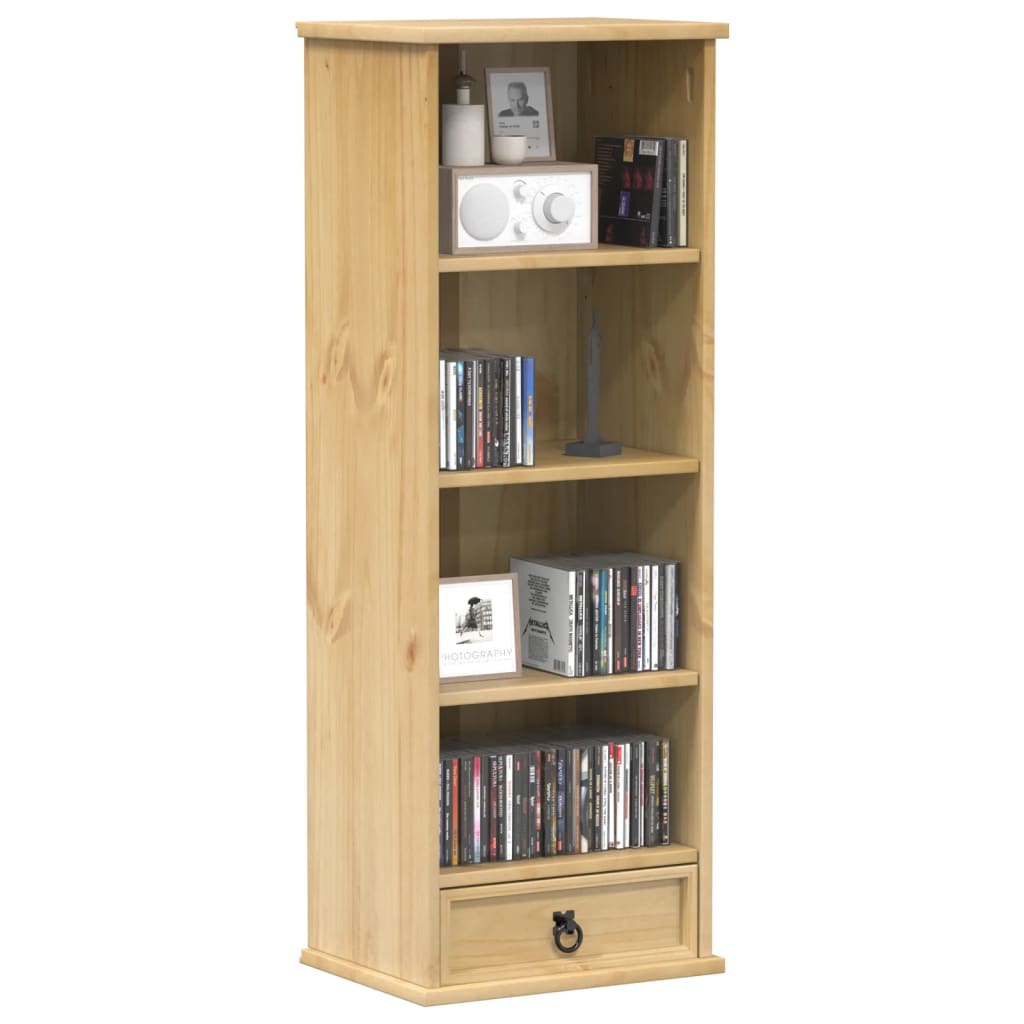 Έπιπλο για CD Corona 40x30x110 εκ. από Μασίφ Ξύλο Πεύκου