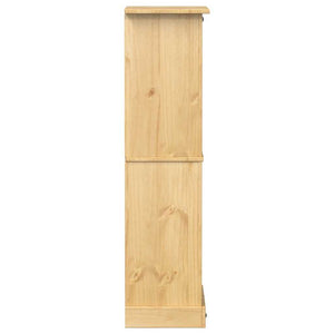 Ραφιέρα Κρασιών Corona 56x35x134,5 εκ. από Μασίφ Ξύλο Πεύκου - Pakobazaar