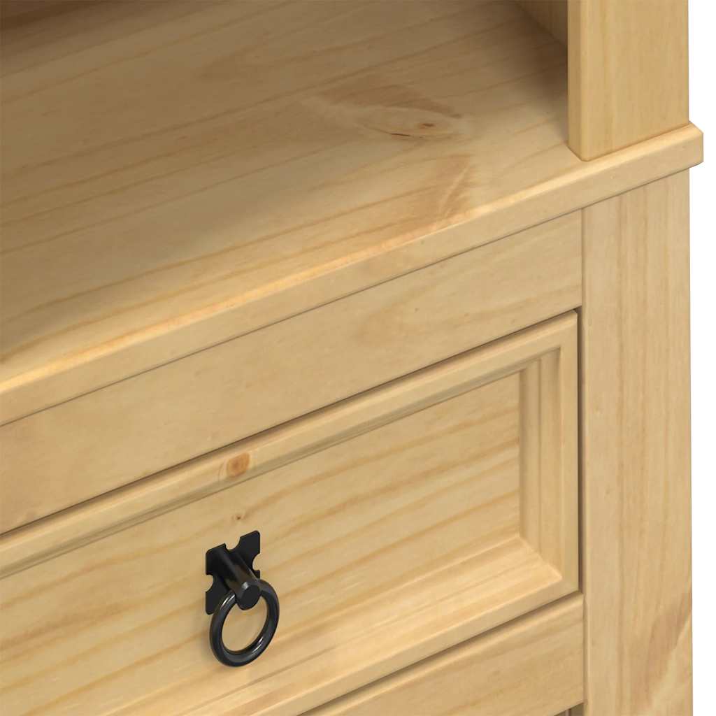 Ραφιέρα Κρασιών Corona 56x35x134,5 εκ. από Μασίφ Ξύλο Πεύκου - Pakobazaar