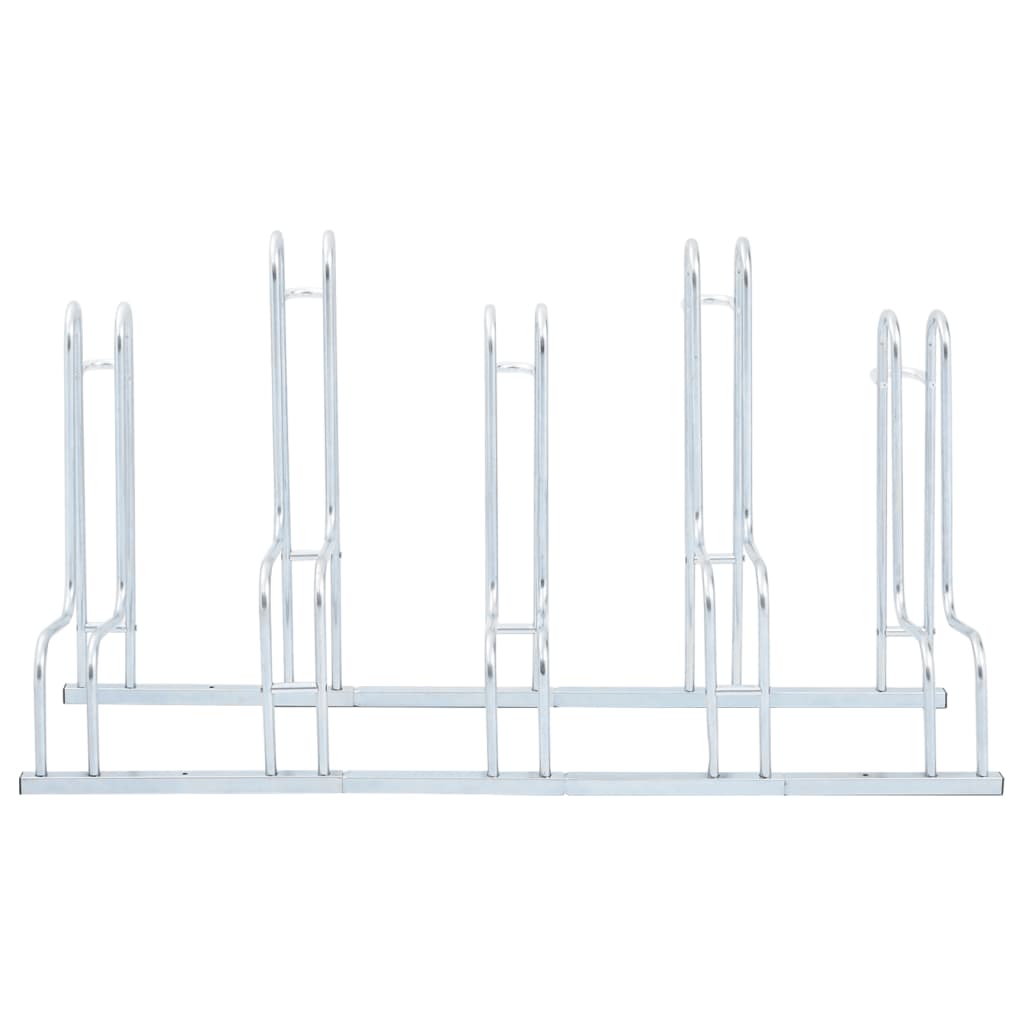 Βάση Ποδηλάτου για 5 Ποδήλατα Επιδαπέδιο Γαλβανισμένο Χάλυβα