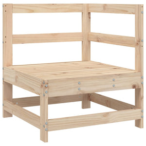 Καναπές Κήπου Σετ 7 Τεμαχίων από Μασίφ Ξύλο Πεύκου