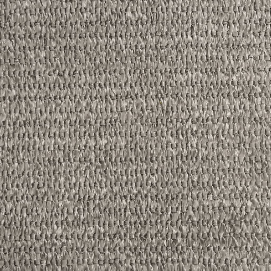 Πανί Σκίασης Ορθογώνιο Ανοιχτό Γκρι 3x4 μ. HDPE 160 γρ./μ²