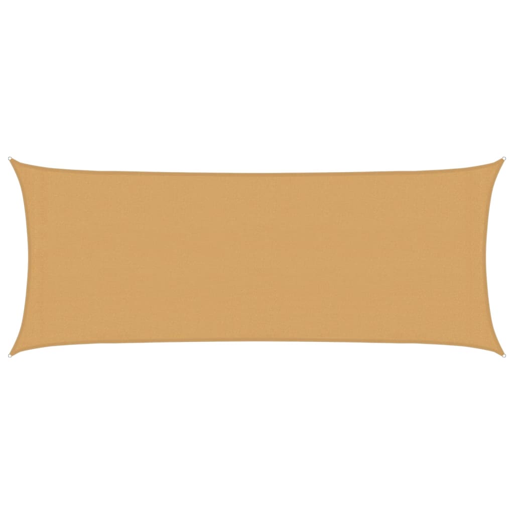 Πανί Σκίασης Ορθογώνιο Άμμου 2x4,5 μ. HDPE 160 γρ./μ² - Pakobazaar