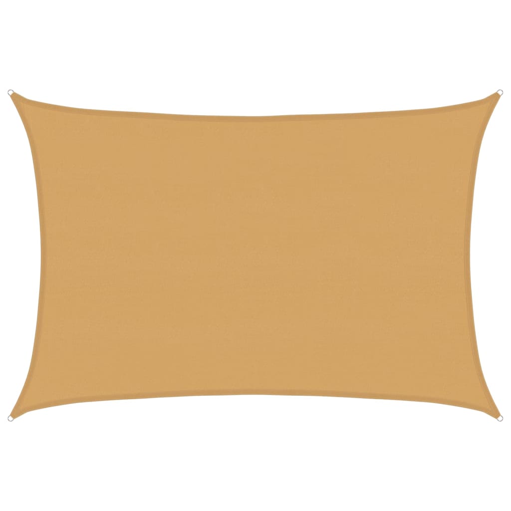 Πανί Σκίασης Ορθογώνιο Άμμου 5x6 μ. HDPE 160 γρ./μ² - Pakobazaar