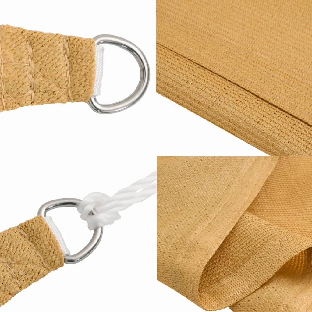 Πανί Σκίασης Ορθογώνιο Άμμου 5x6 μ. HDPE 160 γρ./μ² - Pakobazaar