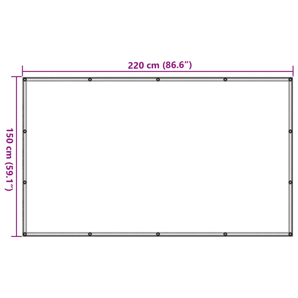 Δίχτυ για Τρέιλερ Πράσινο 1,5x2,2 μ. HDPE - Pakobazaar