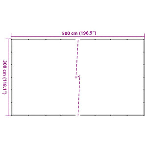 Δίχτυ για Τρέιλερ Πράσινο 3x5 μ. από HDPE - Pakobazaar