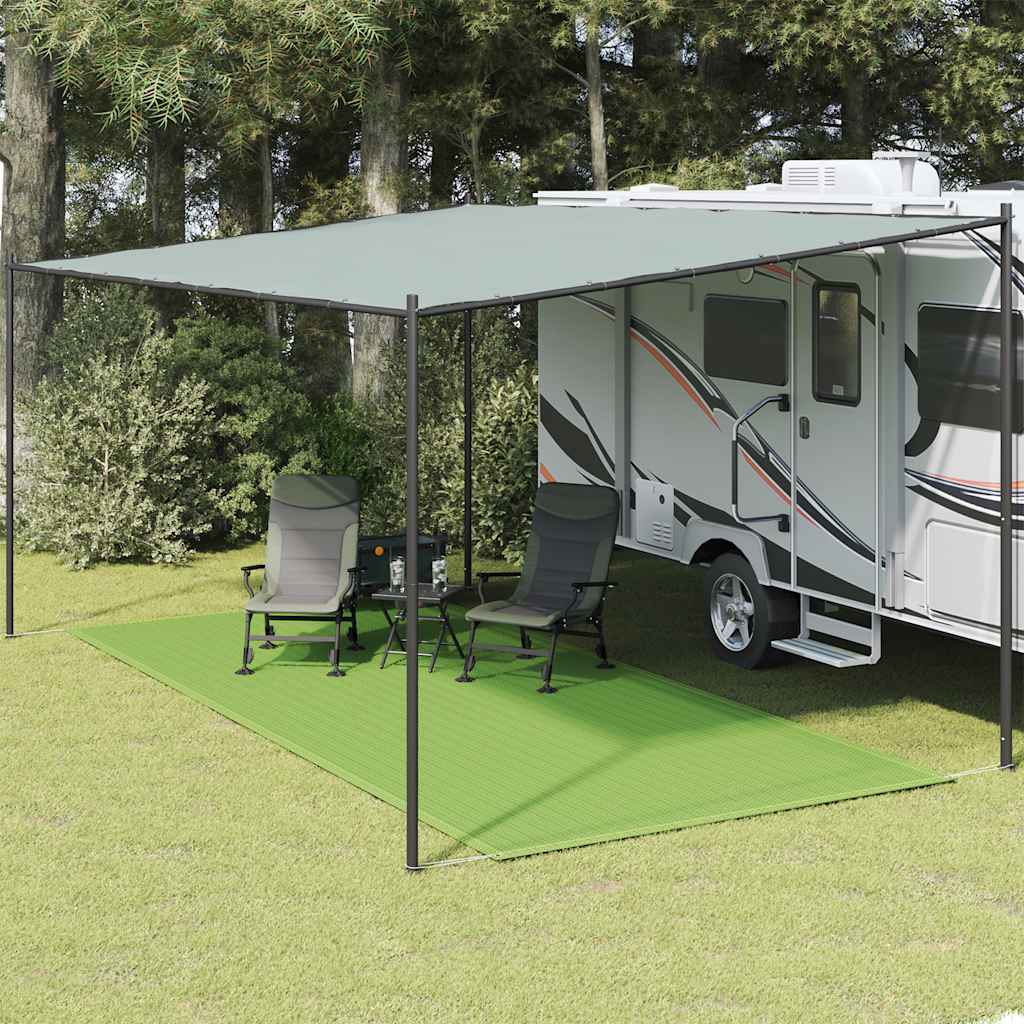 Χαλί Σκηνής Ανοιχτό Πράσινο 250 x 500 εκ. από HDPE - Pakobazaar