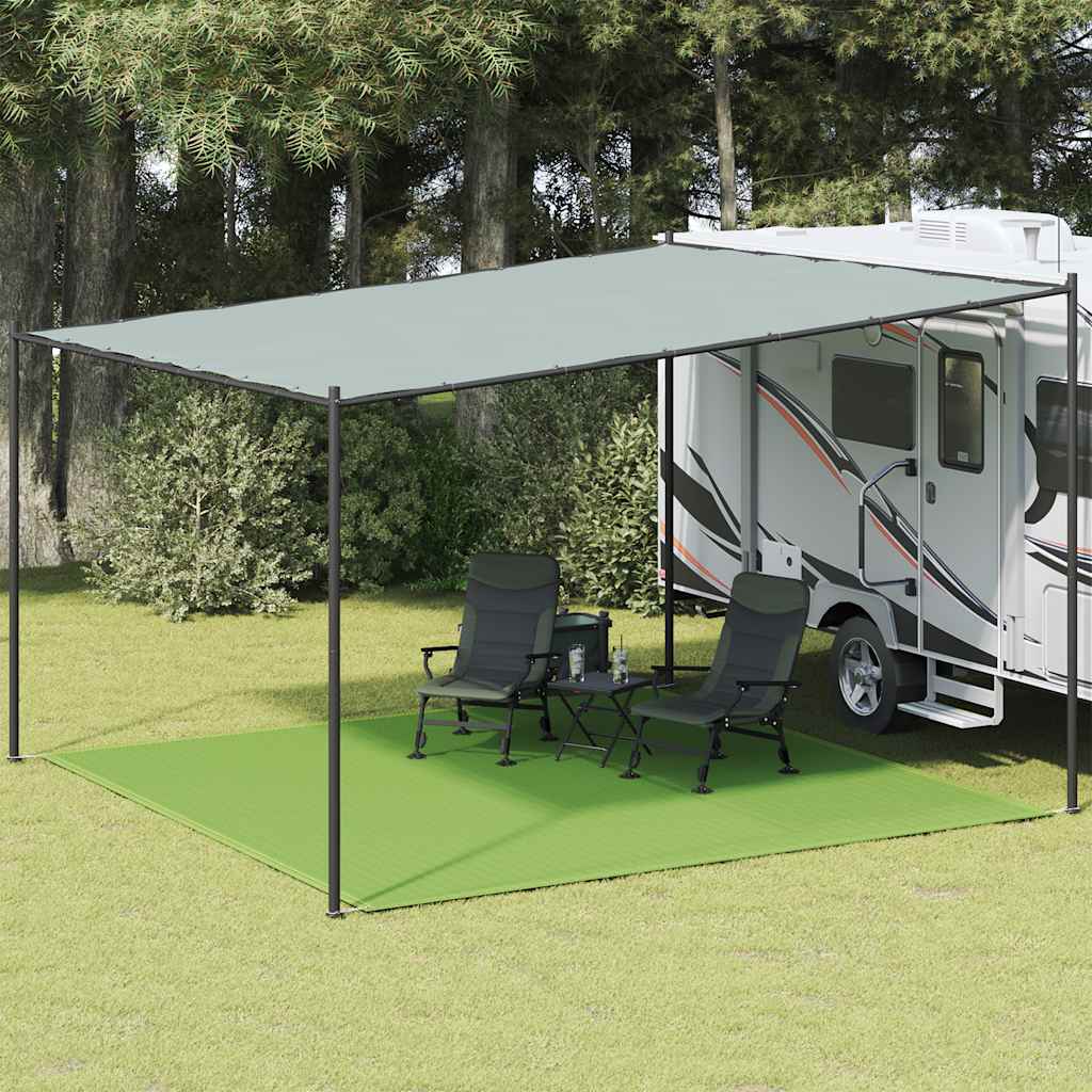 Χαλί Σκηνής Ανοιχτό Πράσινο 400x400 εκ. HDPE - Pakobazaar