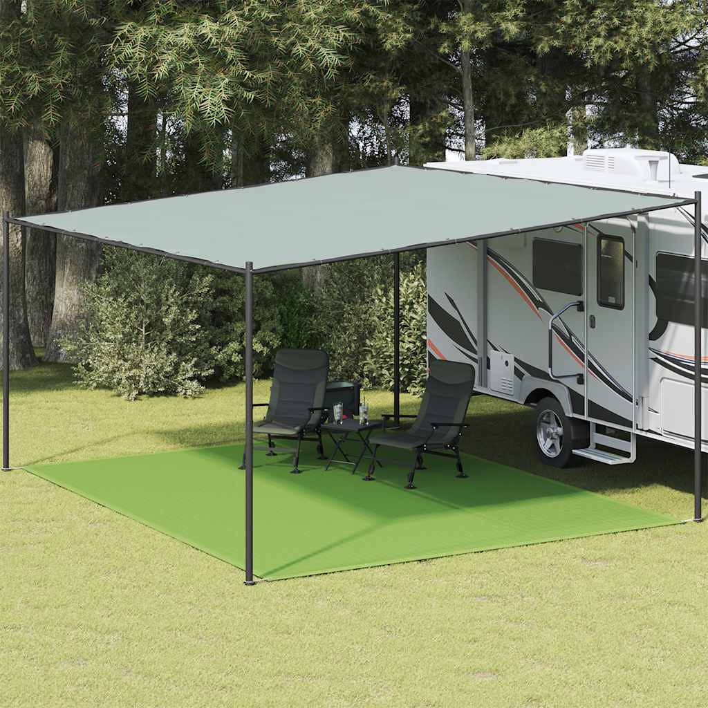 Χαλί Σκηνής Ανοιχτό Πράσινο 400x500 εκ. από HDPE - Pakobazaar