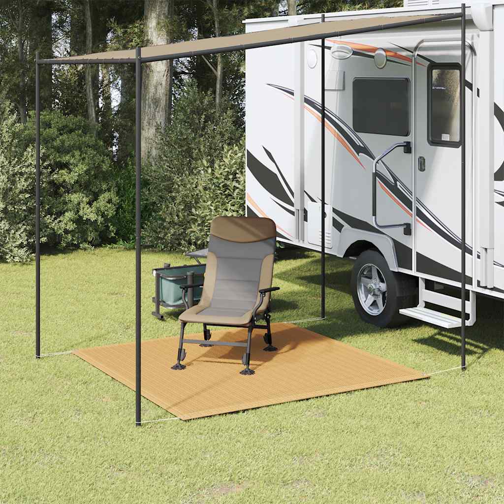 Χαλί Σκηνής Άμμου 250x250 εκ. από HDPE - Pakobazaar