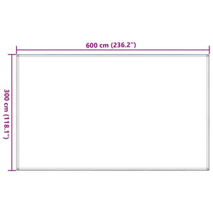 Χαλί Σκηνής Άμμου 300x600 εκ. από HDPE - Pakobazaar