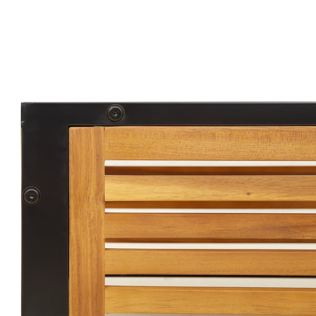 Σαλόνι Κήπου 5 Τεμαχίων από Μασίφ Ξύλο Ακακίας με Μαξιλάρια - Pakobazaar