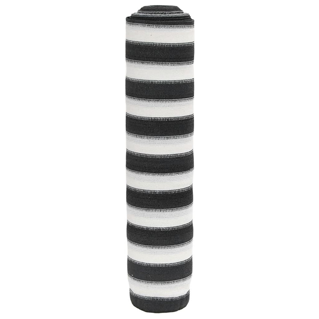 Δίχτυ Σκίασης Ανθρακί/Λευκό 1 x 50 μ. από HDPE 75 γρ./μ²