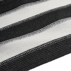 Δίχτυ Σκίασης Ανθρακί/Λευκό 1 x 50 μ. από HDPE 75 γρ./μ²