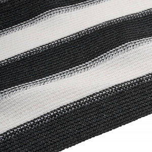 Δίχτυ Σκίασης Ανθρακί/Λευκό 1,5x10 μ. από HDPE 75 γρ./μ²