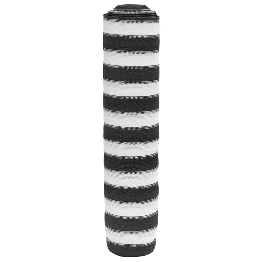 Δίχτυ Σκίασης Ανθρακί/Λευκό 2 x 25 μ. από HDPE 75 γρ./μ²
